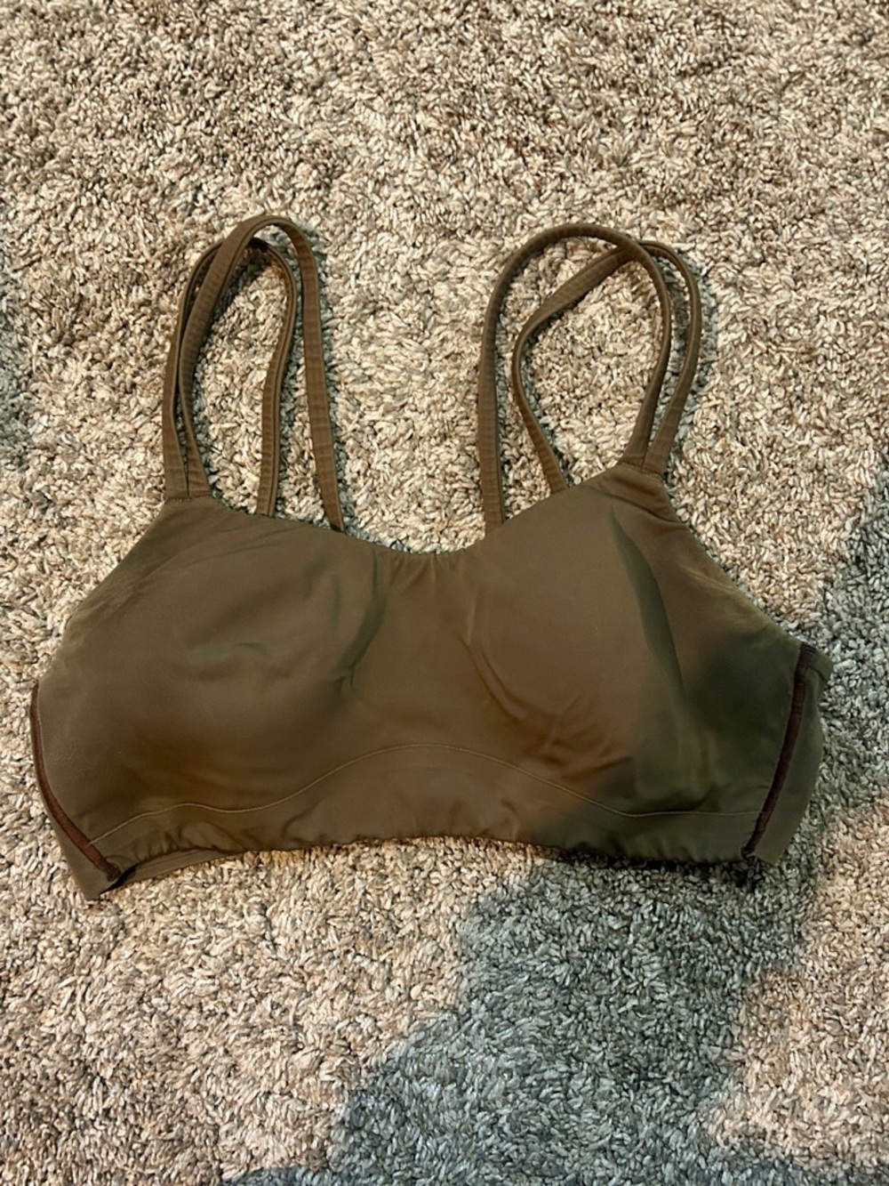 lululemon brown like a cloud bra